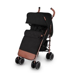 Icklebubba Discovery Max Stroller - Black/Rose Gold